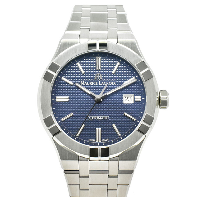 モーリスラクロア　MAURICE LACROIX　アイコン オートマティック　AI6008-SS002-430-1　42mm　ブルー　新品アウトレット