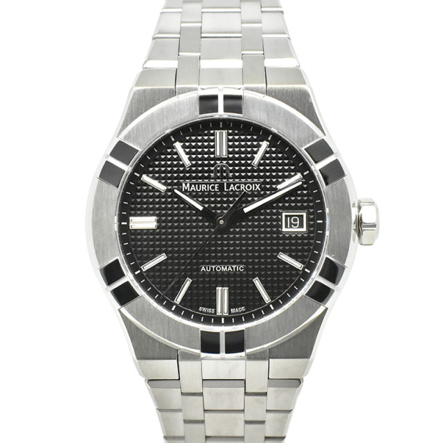 モーリスラクロア　MAURICE LACROIX　アイコン オートマティック　AI6007-SS002-330-1　39mm　ブラック　新品アウトレット