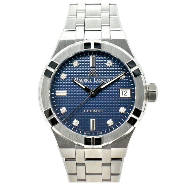 モーリスラクロア　MAURICE LACROIX　アイコン オートマティック　AI6006-SS002-450-1　35mm　ブルー　新品アウトレット