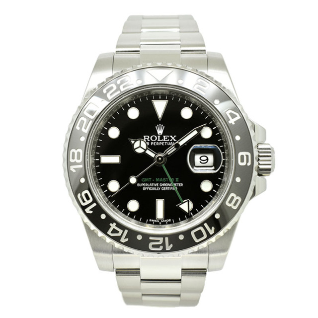 ロレックス　ROLEX　GMTマスター2　Ref.116710LN　SS　ブラック　ランダム番　USED　中古