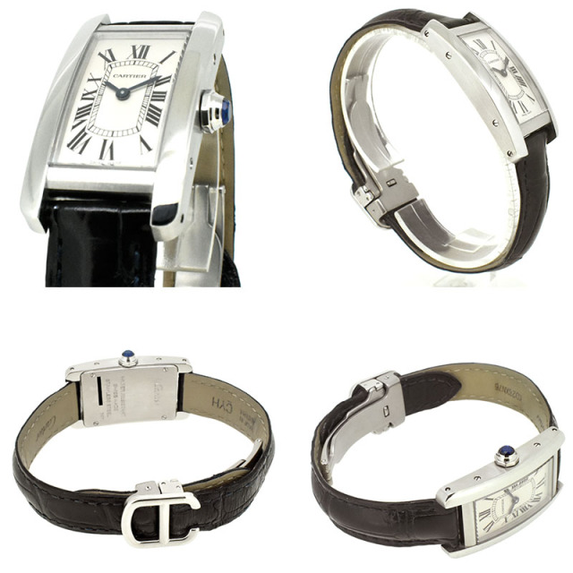 カルティエ CARTIER タンクアメリカン SM WSTA0016 34.8×19mm USED 中古