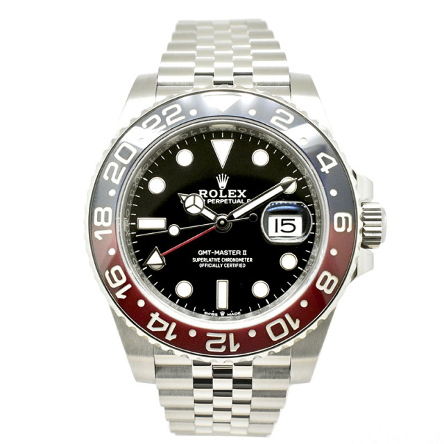 ロレックス　ROLEX　GMTマスター2　126710BLRO　ブルー/レッドベゼル　40mm　USED　中古