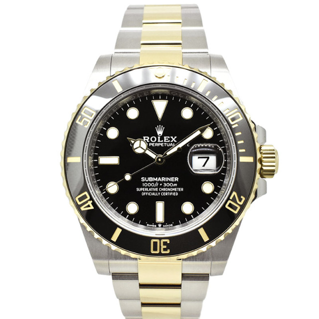 ロレックス　ROLEX　サブマリーナデイト　126613LN　18KYG/SS　41mm　未使用品