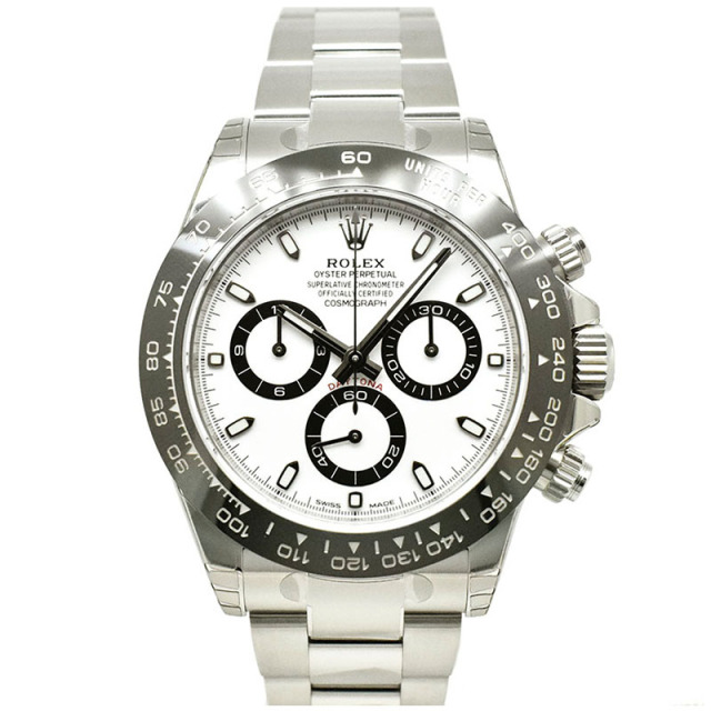 ロレックス　ROLEX　コスモグラフ デイトナ　Ref.116500LN　ホワイト　セラミックベゼル　未使用品