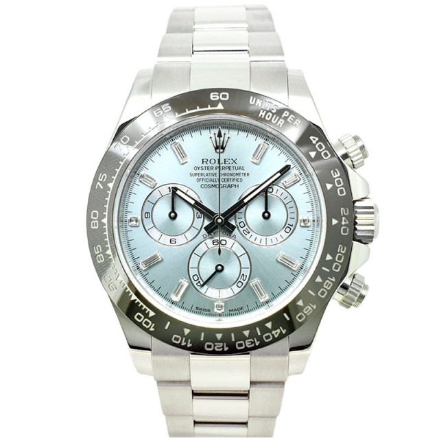 ロレックス　ROLEX　デイトナ　116506A　アイスブルー　プラチナ　ランダム番　40mm　USED　中古