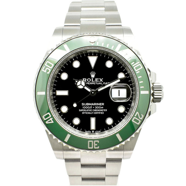 ロレックス　ROLEX　サブマリーナーデイト グリーンベゼル　126610LV　41mm　未使用品
