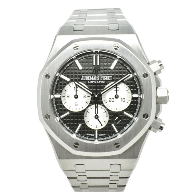 オーデマ・ピゲ　AUDEMARS PIGUET　ロイヤルオーク クロノグラフ　26331ST.OO.1220ST.02　SS　41mm　ブラック/シルバー　USED　中古