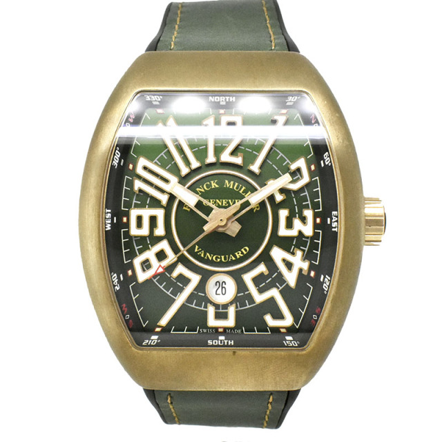 フランクミュラー　FRANCK MULLER　ヴァンガード ブロンズ　V45SCDT CIR GR 　53.7×44mm　USED　中古