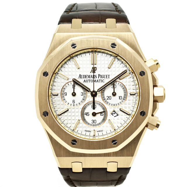 オーデマ・ピゲ　AUDEMARS PIGUET　ロイヤルオーク クロノグラフ　26320OR.OO.D088CR.01　18KPG　41mm　USED　中古
