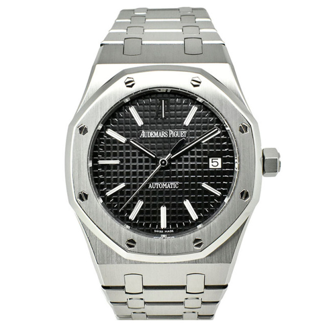 オーデマ・ピゲ　AUDEMARS PIGUET　ロイヤルオーク　15300ST.OO.1220ST.03　ブラック　39mm　USED　中古
