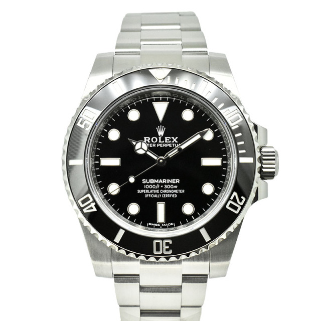 ロレックス ROLEX サブマリーナ ノンデイト 114060 40mm ランダム番 未使用品