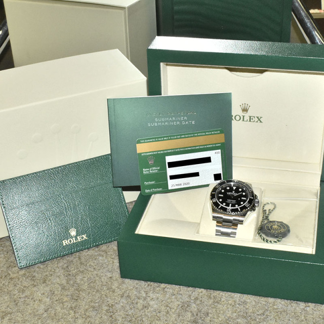 ロレックス ROLEX サブマリーナ ノンデイト 114060 40mm ランダム番 未使用品