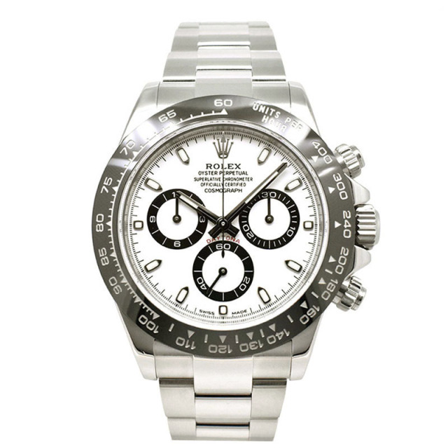 ロレックス　ROLEX　コスモグラフ デイトナ　Ref.116500LN　ホワイト　セラミックベゼル　USED　中古