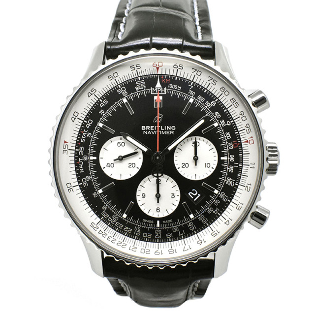 ブライトリング　BREITLING　ナビタイマー1 B01 クロノグラフ 46　A017B-1WBA　USED　中古