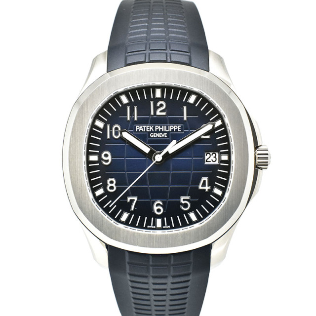 パテックフィリップ PATEK PHILIPPE アクアノート 20周年記念 5168G-001 18KWG 42.2mm ブルー USED 中古