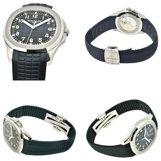 パテックフィリップ PATEK PHILIPPE アクアノート 20周年記念 5168G-001 18KWG 42.2mm ブルー USED 中古