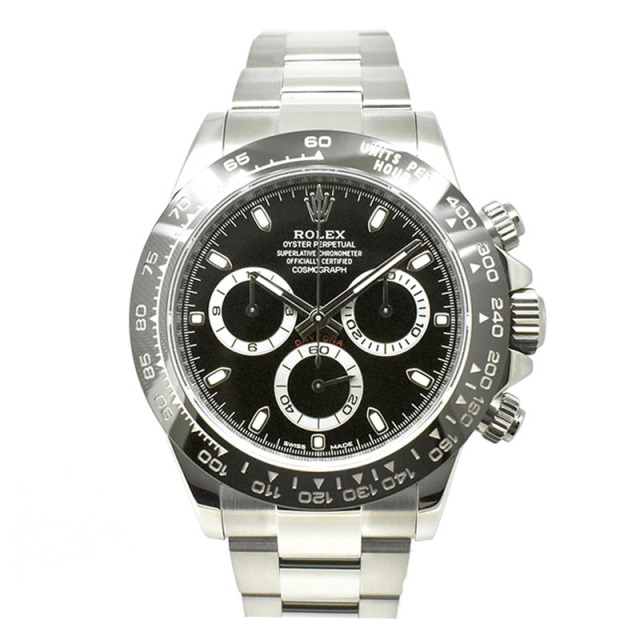 ロレックス　ROLEX　コスモグラフ デイトナ　Ref.116500LN　ブラック　セラミックベゼル　USED　中古