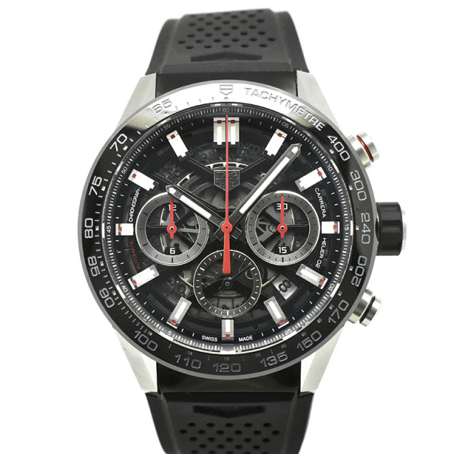 タグホイヤー　TAG HEUER　カレラ キャリバーホイヤー02 クロノグラフ　CBG2010.FT6143　43mm　USED　中古