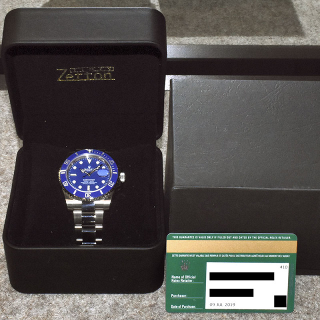 ロレックス ROLEX サブマリーナデイト 116619LB 18KWG ブルー 40mm ロレックス ROLEX サブマリーナデイト 116619LB 18KWG ブルー 40mm