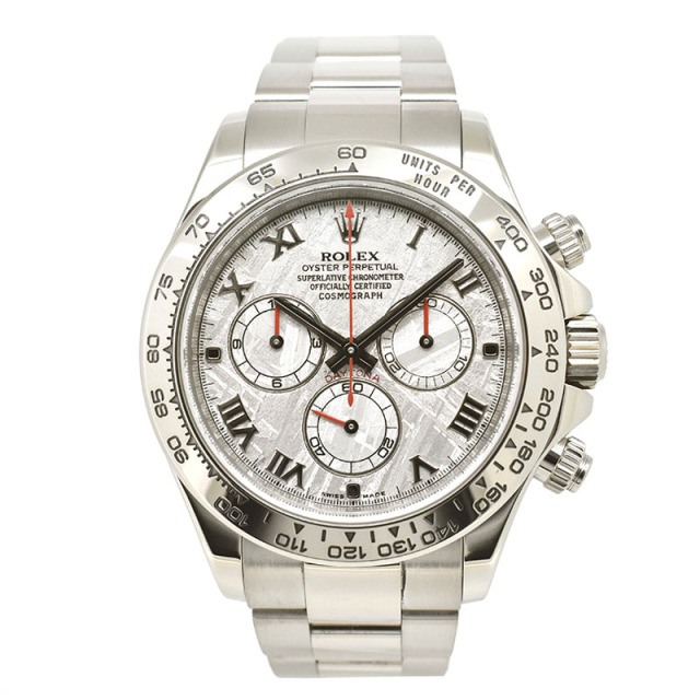 ロレックス　ROLEX　デイトナ メテオライト　116509　K18WG　M番ルーレット　USED　中古