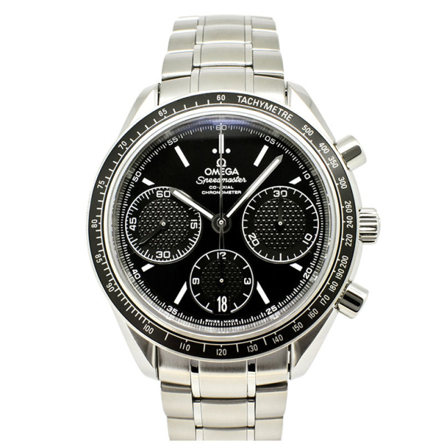 オメガ　OMEGA　スピードマスターレーシング　326.30.40.50.01.001　SS　ブラック　40mm　自動巻　USED　中古