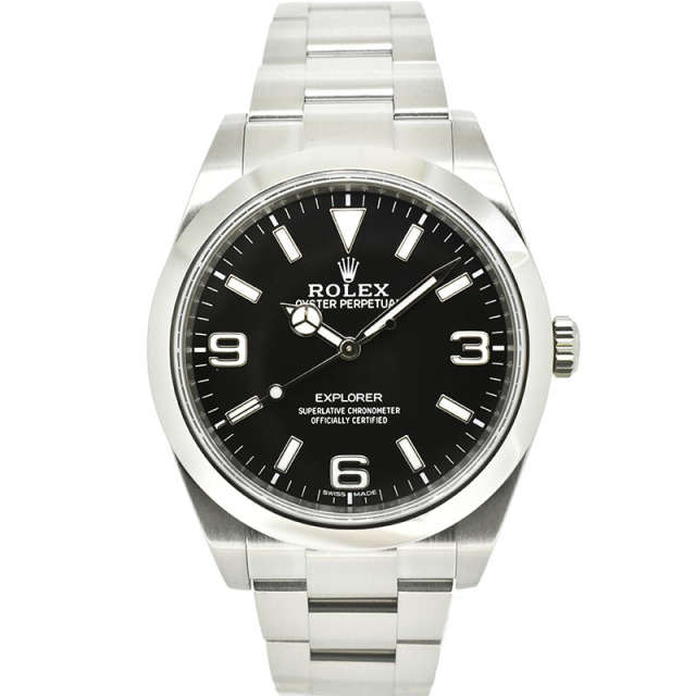 ロレックス　ROLEX　エクスプローラー1　Ref.214270　39mm　クロマライト　USED　中古