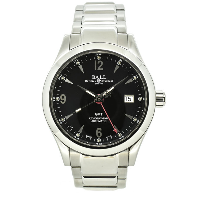 ボールウォッチ　BALL　エンジニアII  オハイオ GMT　GM1032C-S2CJ-BK　40mm　USED　中古