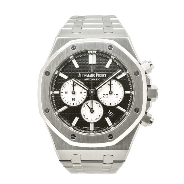 オーデマ・ピゲ　AUDEMARS PIGUET　ロイヤルオーク クロノグラフ　26331ST.OO.1220ST.02　SS　41mm　ブラック/シルバー　USED　中古