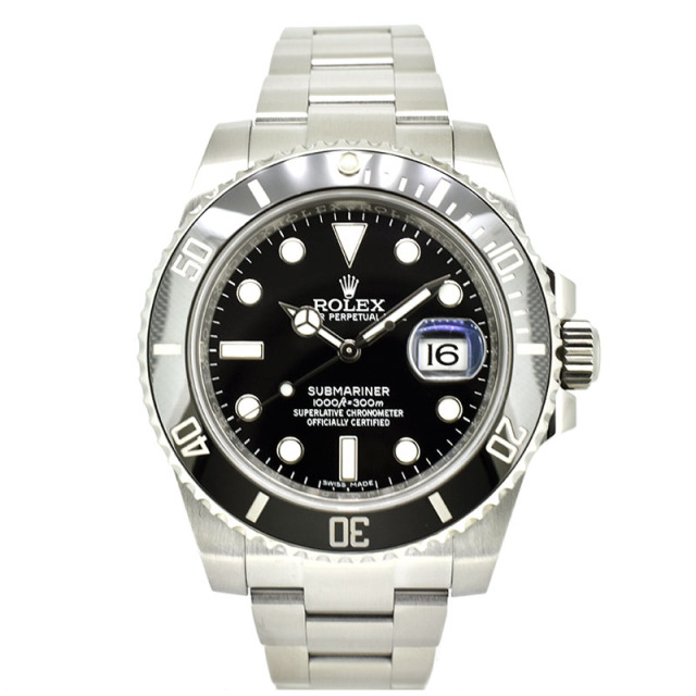 ロレックス　ROLEX　サブマリーナデイト　Ref.116610LN　ブラック　SS　40mm　ランダム番　USED　中古