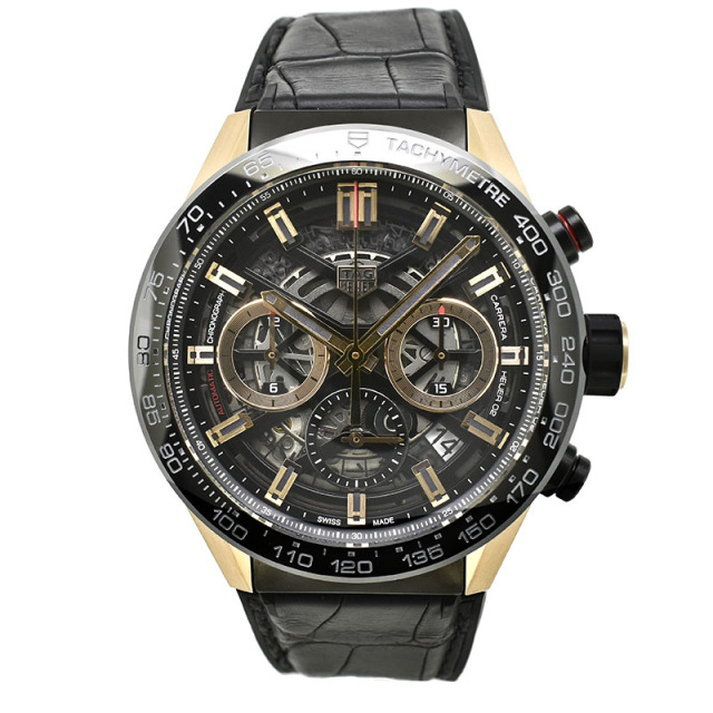 タグホイヤー　TAG HEUER　カレラ キャリバーホイヤー02 クロノグラフ　CBG2050.FC6426　43mm　USED　中古