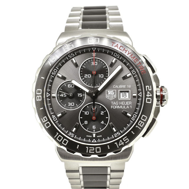 タグホイヤー　TAG HEUER　フォーミュラ1 クロノグラフ　CAU2011.BA0873　44mm　USED　中古