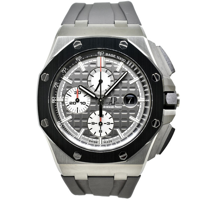 オーデマ・ピゲ　AUDEMARS PIGUET　ロイヤルオーク オフショア クロノグラフ　26400IO.OO.A004CA.01　チタン　44mm　USED　中古