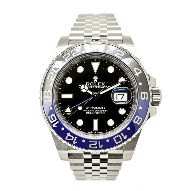 ロレックス　ROLEX　GMTマスター2　126710BLNR　ブルー/ブラックベゼル　40mm　USED　中古