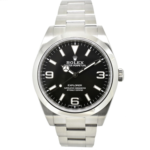 ロレックス　ROLEX　エクスプローラー1　Ref.214270　39mm　クロマライト　USED　中古