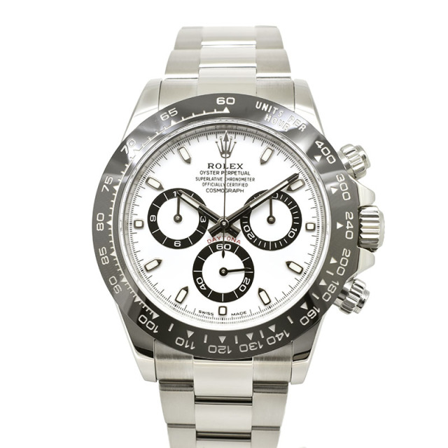 ロレックス　ROLEX　コスモグラフ デイトナ　Ref.116500LN　ホワイト　セラミックベゼル　USED　中古