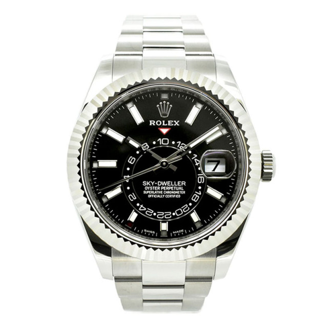 ロレックス　ROLEX　スカイドゥエラー　326934　ブラック　未使用品