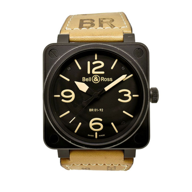 ベル＆ロス　BELL＆ROSS　BR01-92-HERITAGE-CA　ヘリテージ　46mm　PVD　USED　中古