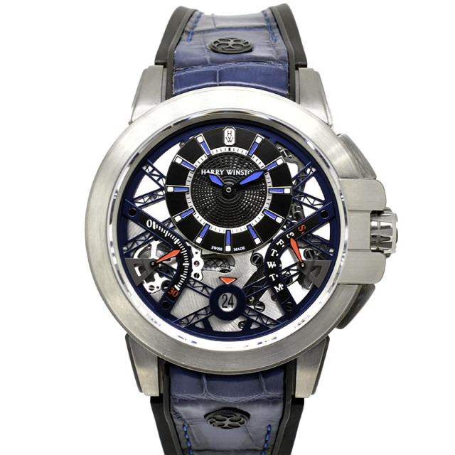 ハリーウィンストン　HARRY WINSTON　プロジェクト Z10　OCEABI42ZZ001　42.2mm　ザリウム　世界300本限定　USED　中古