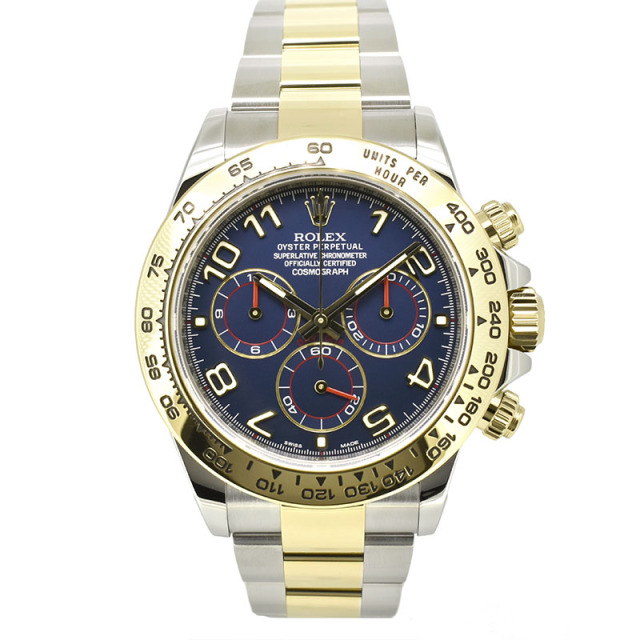 ロレックス　ROLEX　デイトナ　Ref.116503　ブルーアラビア　40mm　USED　中古