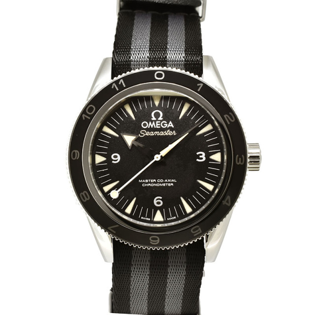 オメガ　OMEGA　シーマスター300 マスターコーアクシャル スペクター限定　233.32.41.21.01.001　SS　41mm　世界7007本限定　USED　中古