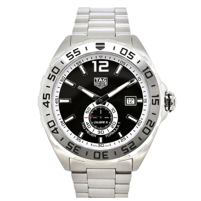 タグホイヤー　TAG HEUER　フォーミュラ1 キャリバー6　WAZ2012.BA0842　ブラック　43mm　USED　中古