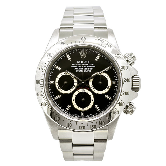 ロレックス　ROLEX　デイトナ　16520　ブラック　A番　40mm　USED　中古