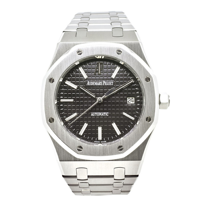 オーデマ・ピゲ　AUDEMARS PIGUET　ロイヤルオーク　15300ST.OO.1220ST.03　ブラック　39mm　USED　中古