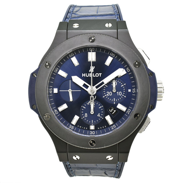 ウブロ　HUBLOT　ビッグバン セラミック ブルー　301.CI.7170.LR　44mm　USED　中古
