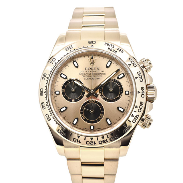 ロレックス　ROLEX　デイトナ　Ref.116505　エバーローズゴールド　ピンク/ブラック　ランダム番　USED　中古