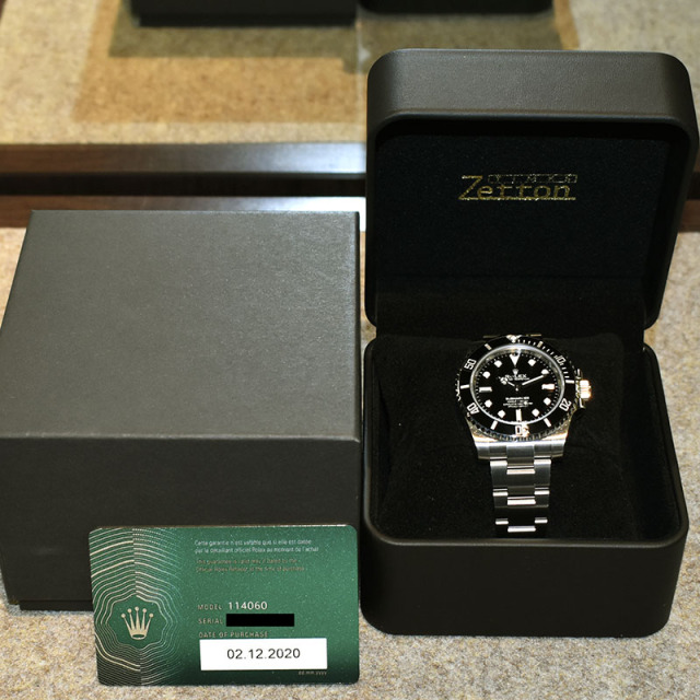 ロレックス ROLEX サブマリーナ ノンデイト 114060 40mm ランダム番 