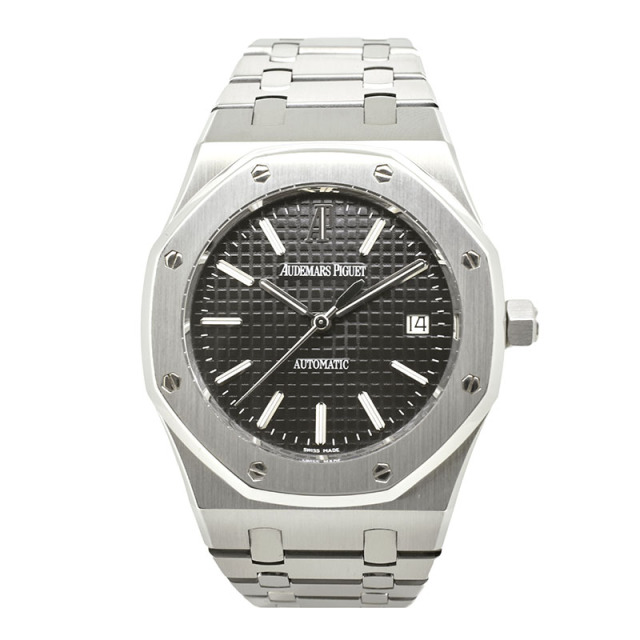 オーデマ・ピゲ　AUDEMARS PIGUET　ロイヤルオーク　15300ST.OO.1220ST.03　ブラック　39mm　USED　中古