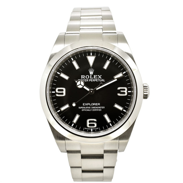 ロレックス　ROLEX　エクスプローラー1　Ref.214270　39mm　クロマライト　USED　中古