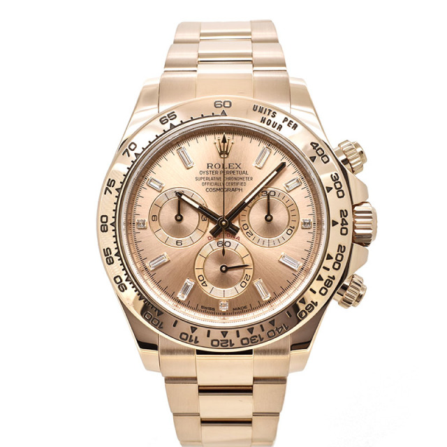ロレックス　ROLEX　デイトナ　Ref.116505A　18KRG　インデックスダイヤ　ピンク　40mm　USED　中古