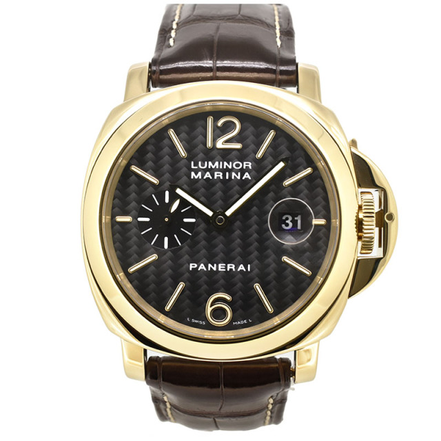パネライ　PANERAI　ルミノールマリーナ　PAM00140　18KYG　44mm　G番　USED　中古